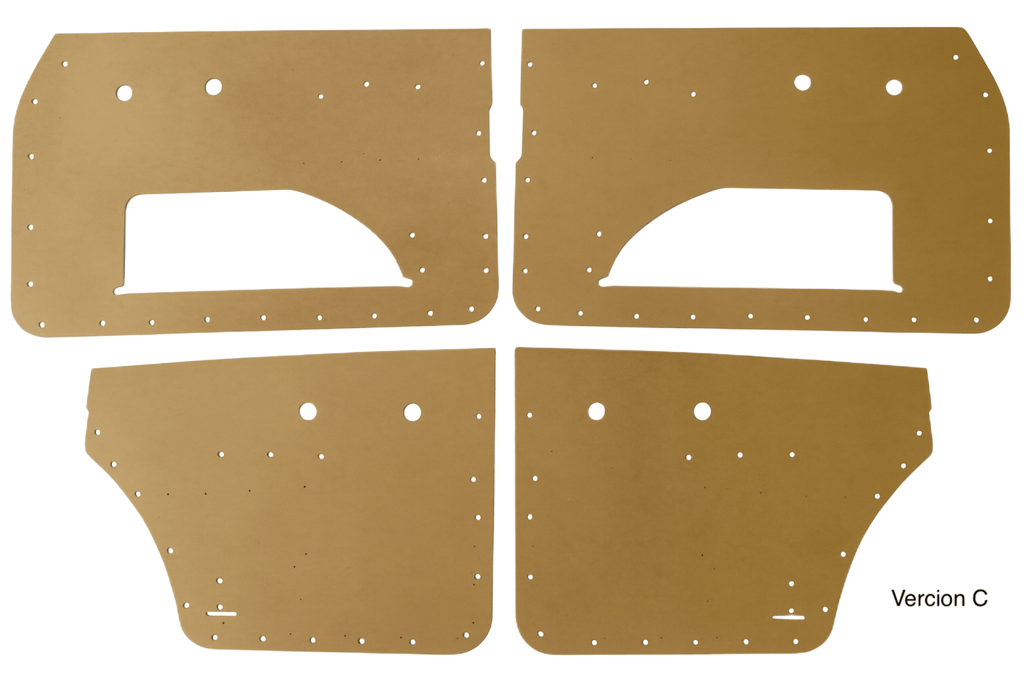 Jaguar MK2 Tür Blendes / Base Boards for Upholstery