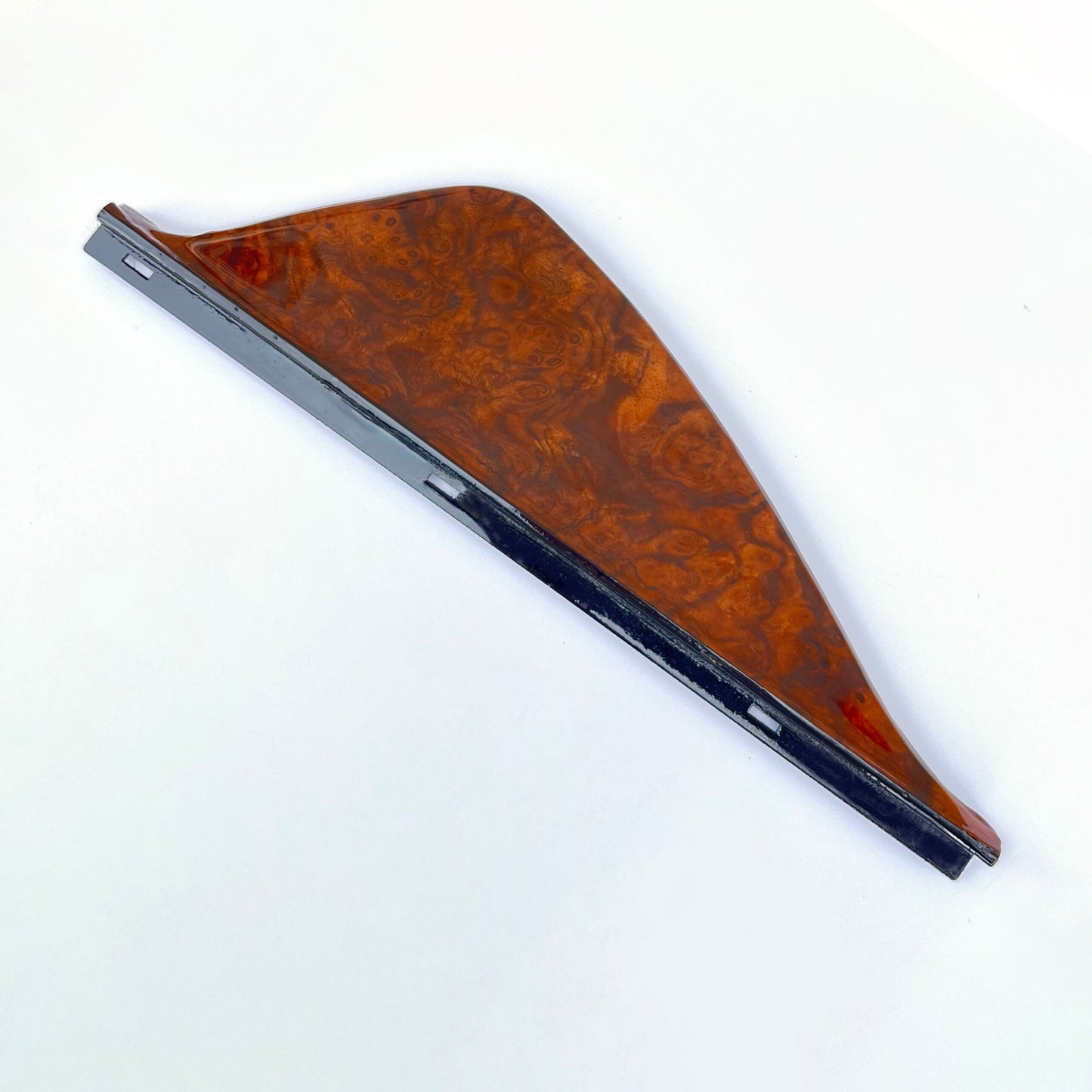 Mercedes W124 C124 Custom Gurt-/Zuführer-Seitenabdeckung links/rechts Zebrano Wood A1246921122 / A1246921222