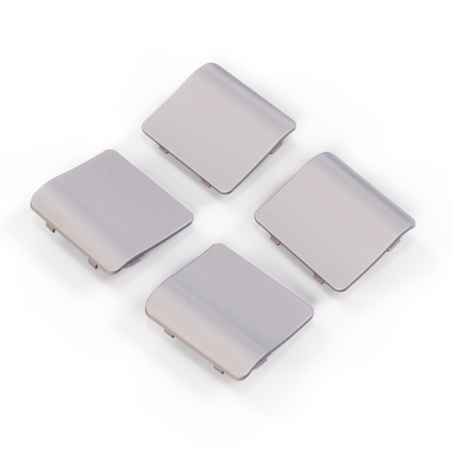 Mercedes R129 R129 Pre-Lift Jacking Point Abdeckung Set Of 4 Pieces A1296980030 / A1296980030/ A1296980130 / A1296980230 - Brillantsilber Metallized Mat (Brilliant Silver Metallic Mat)
