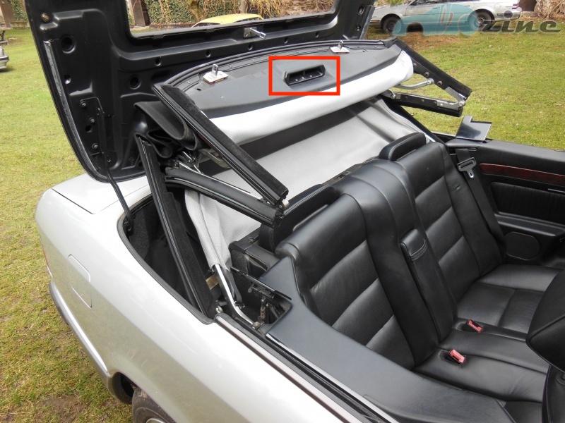 Mercedes W124 A124 Verdeckgriff (A12477800558412, W124 cabriolet)