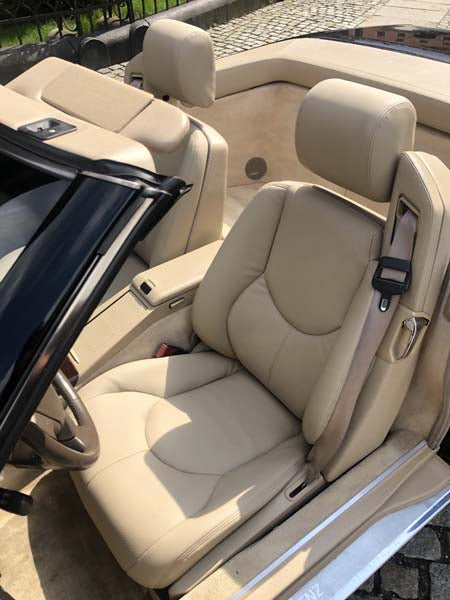 Mercedes SL R129 facelift eco leather seat Abdeckungs set