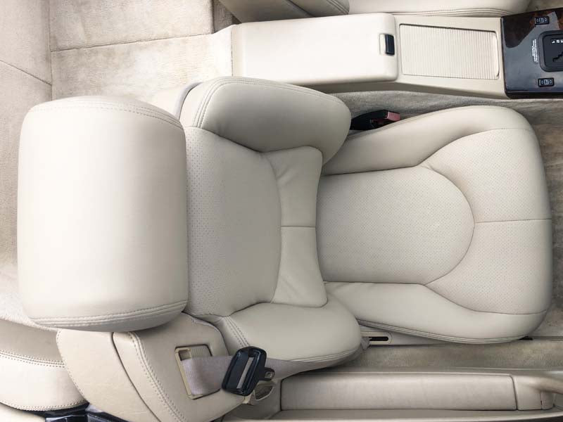 Mercedes SL R129 facelift eco leather seat Abdeckungs set