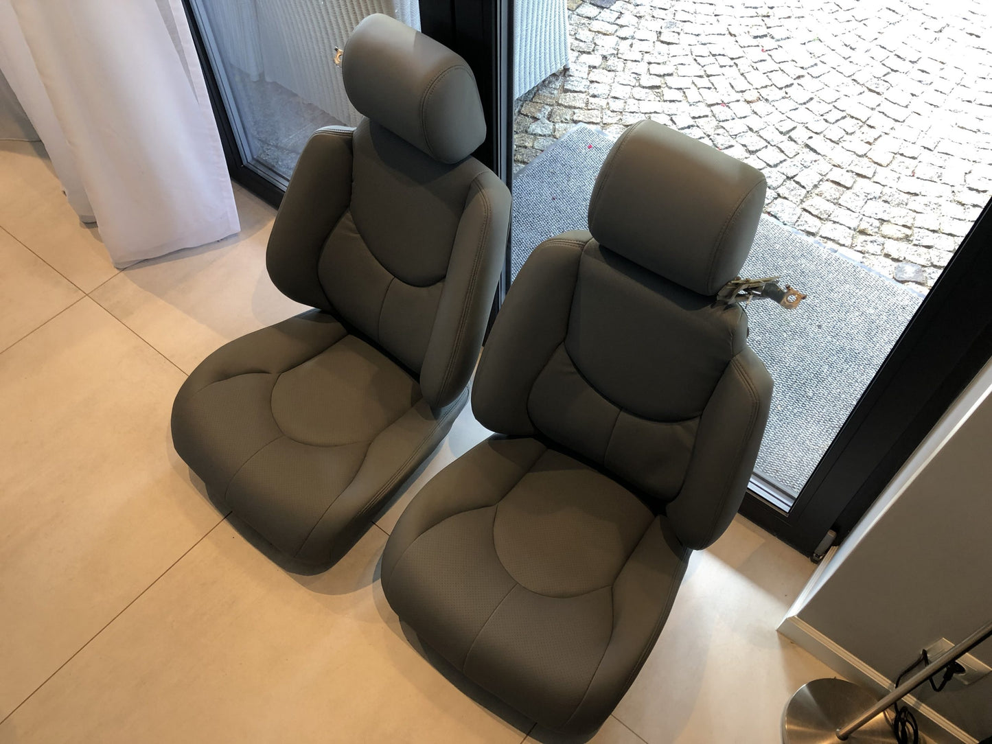 Mercedes SL R129 facelift eco leather seat Abdeckungs set