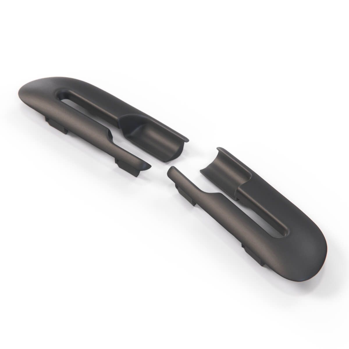 Jaguar S-Type hinten Sun Blind Seite Abdeckung Verkleidung 2er-Set alle Farben JLM21092 – Charcoal