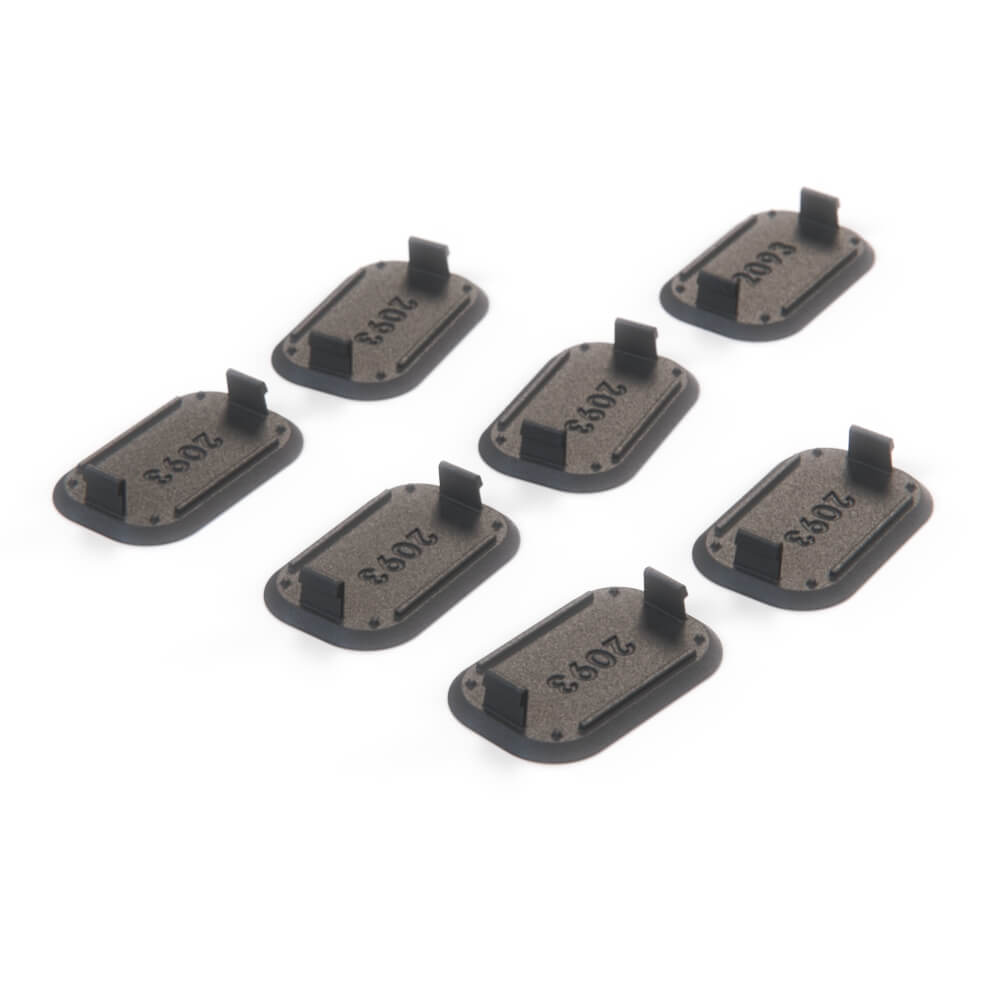 Jaguar S-Type Windschutzscheibe Scuttle Blende Screw Abdeckung Kappe Set Of 7 Black XR82652