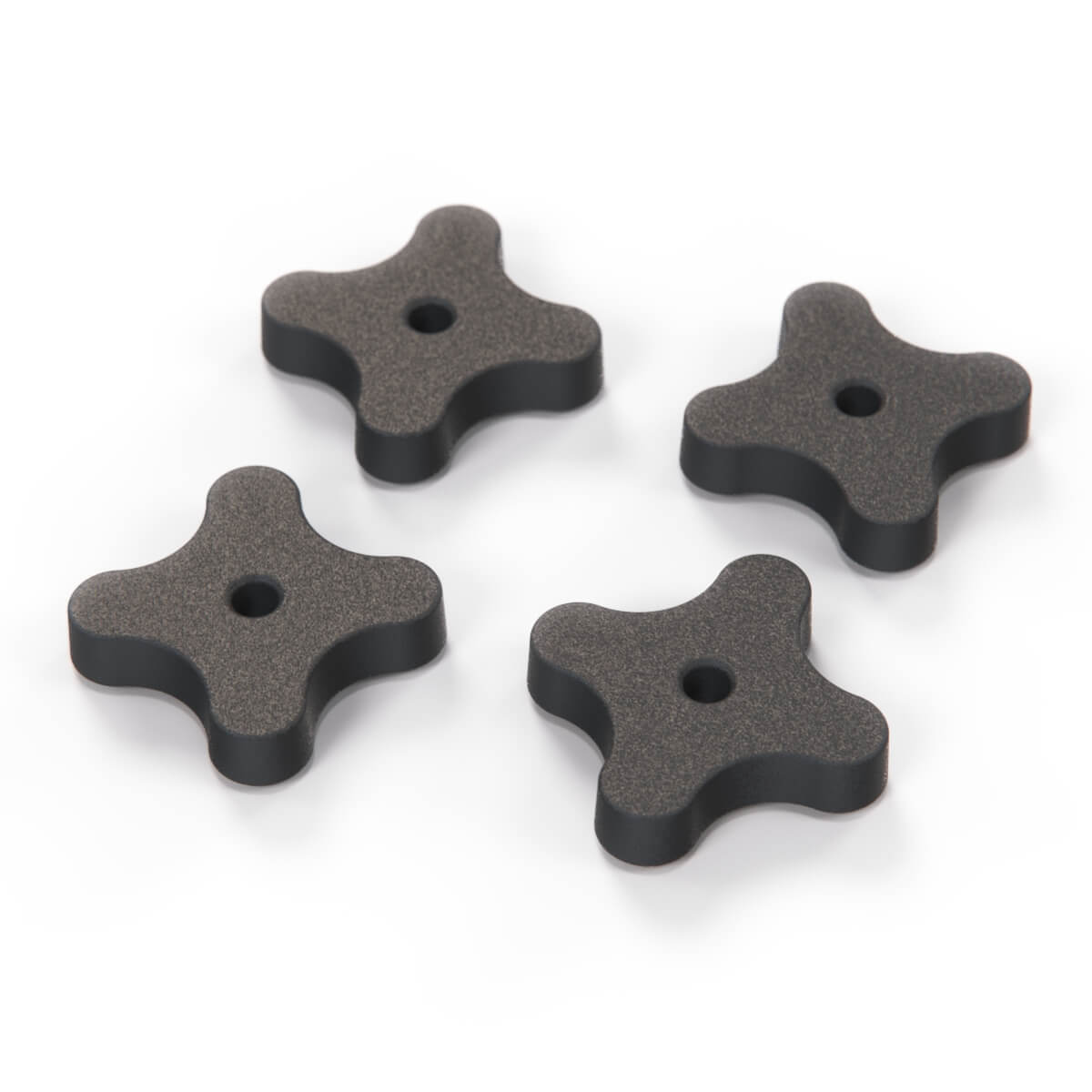 Jaguar XJ40 XJ6 XJ12 hinten Light Bulb Access Abdeckung Blende Nut Set Of 4 Black BBC1614