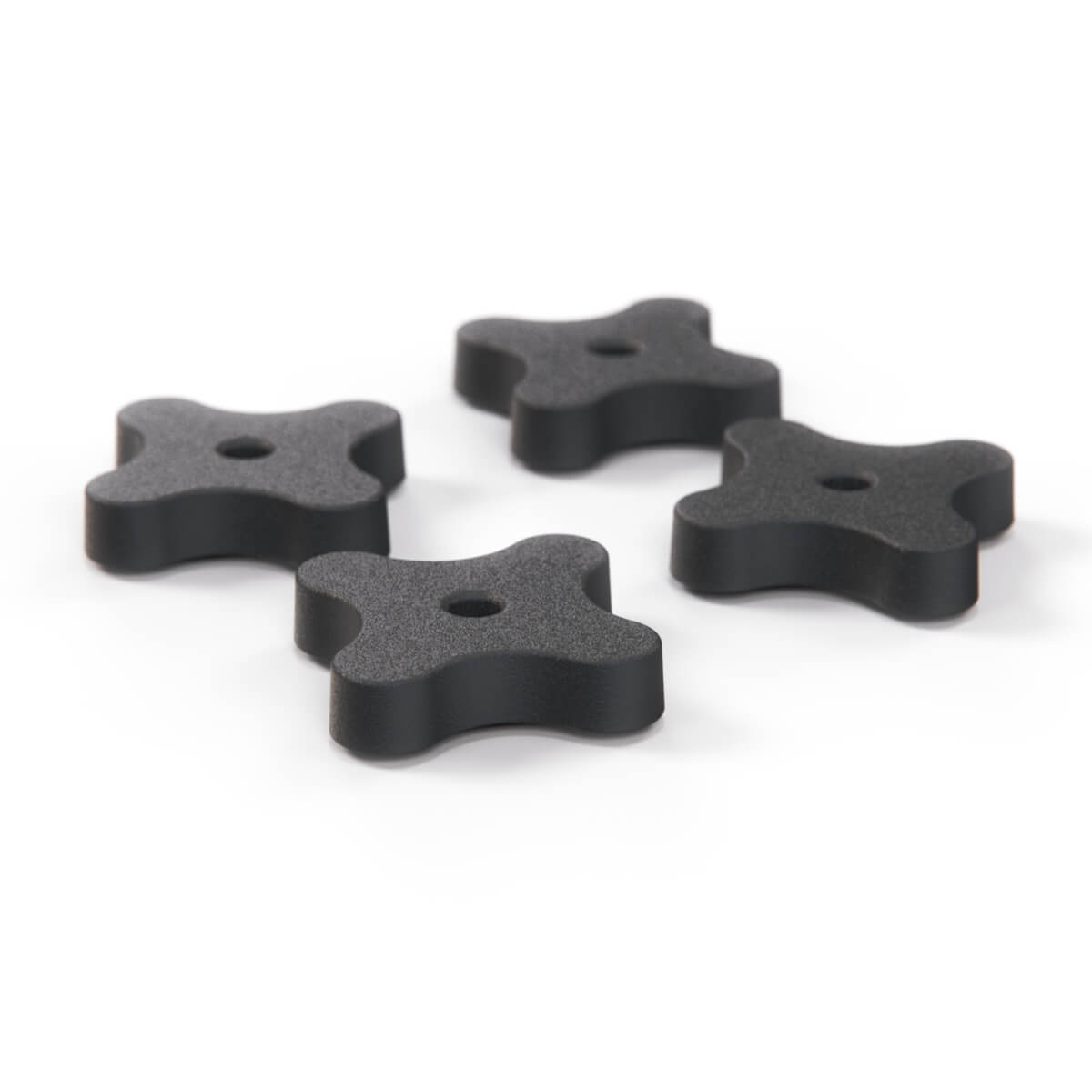 Jaguar XJ40 XJ6 XJ12 hinten Light Bulb Access Abdeckung Blende Nut Set Of 4 Black BBC1614