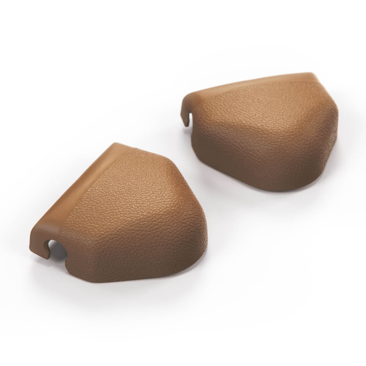 Jaguar XJ6 Series 3 vorn Sicherheitsgurt Screw Abdeckung Kappe 2er-Set alle Farben BAC71441 – Saddle