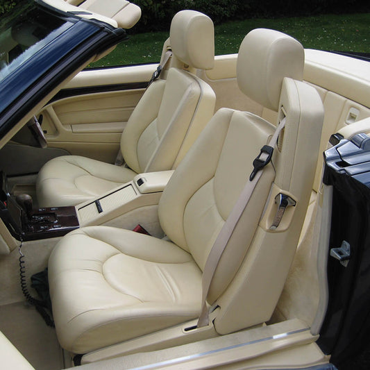 Mercedes SL R129 Facelift Leather Front Seats Abdeckung Complete Set Left And Right A1299103046 / A1299103647 / A1299103747