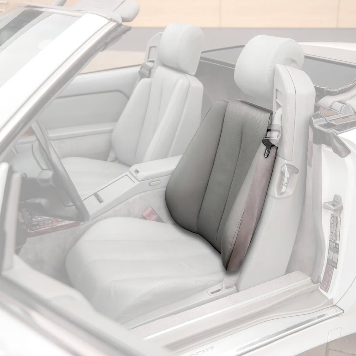 Mercedes SL R129 Prelift Leather Front Seat Backrest Abdeckung links/rechts A1299103647 / A1299103747