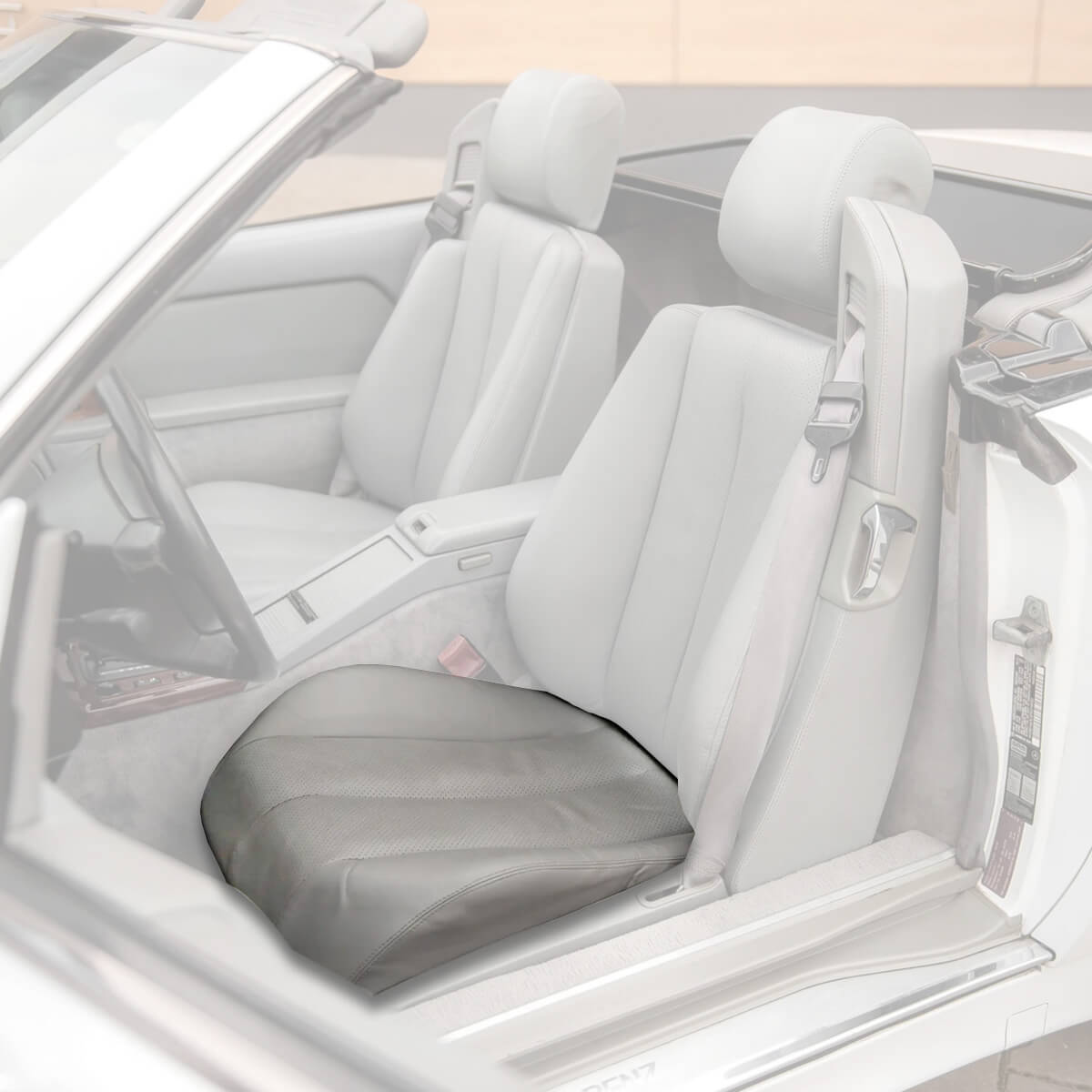 Mercedes SL R129 Prelift Leather Front Seat Seat Abdeckung links/rechts A1299103046