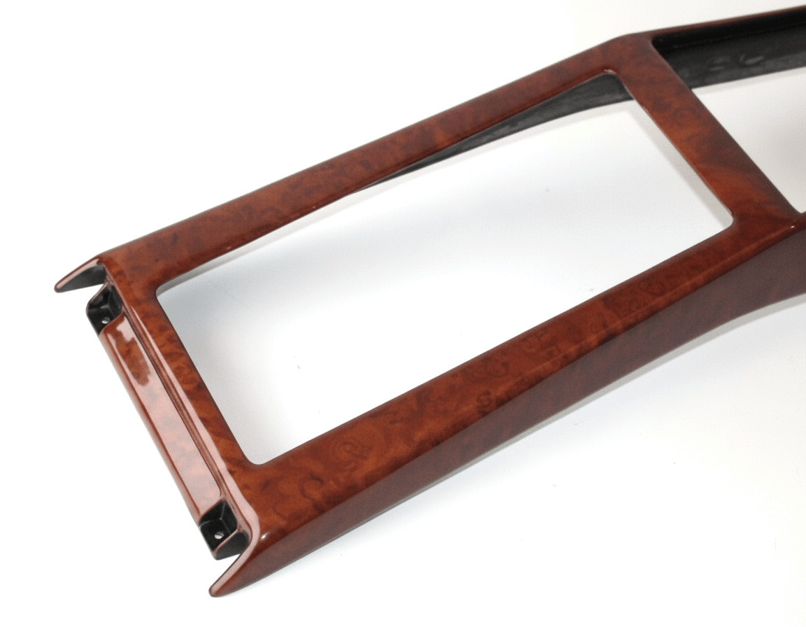 Mercedes SL R129 Wooden Center Console Armrest Box Frame LHD Or RHD Light / Dark Walnut A1296800539
