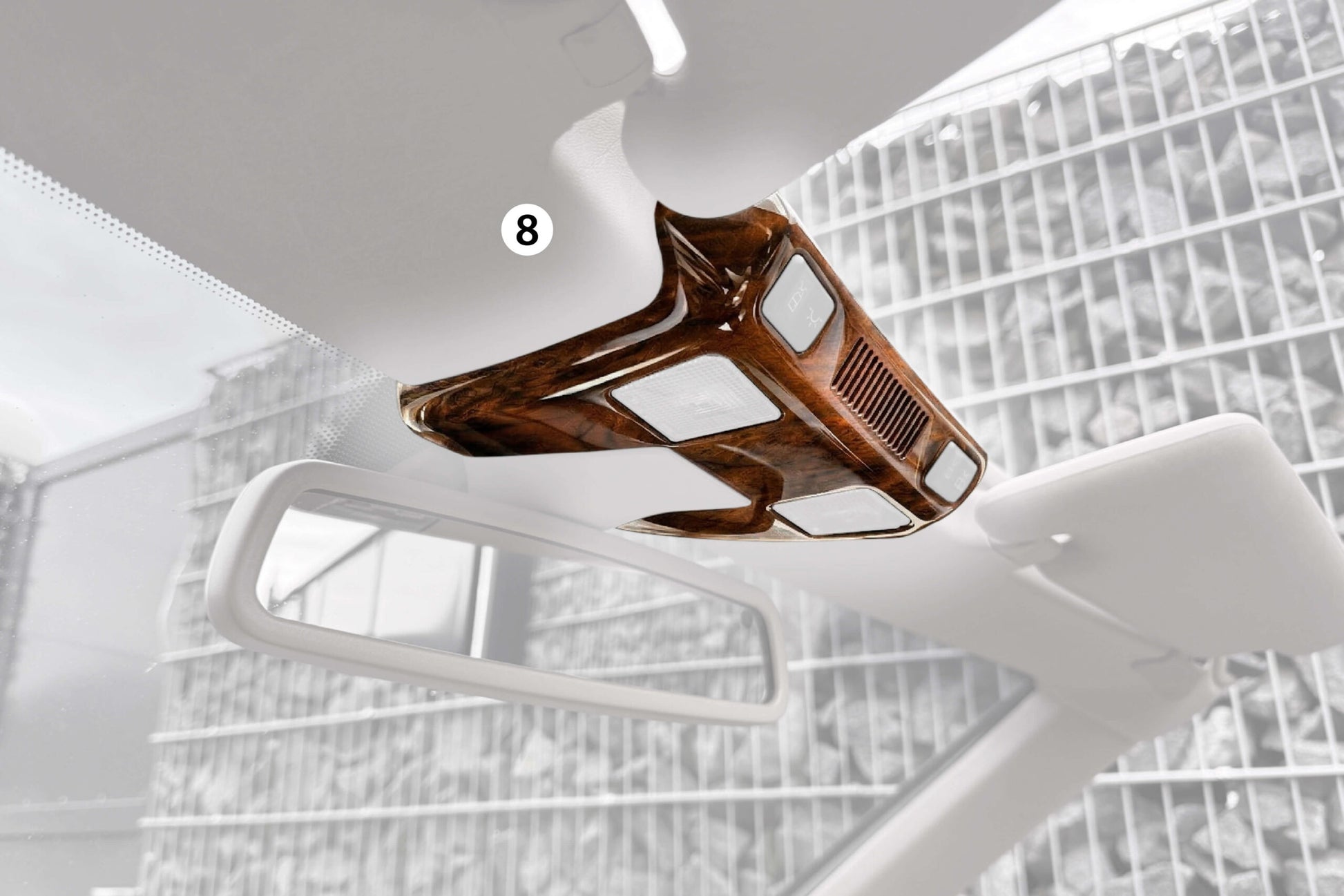 Mercedes SL R129 Pre Lift Wooden Decor Verkleidung Premium Set 15 Elements