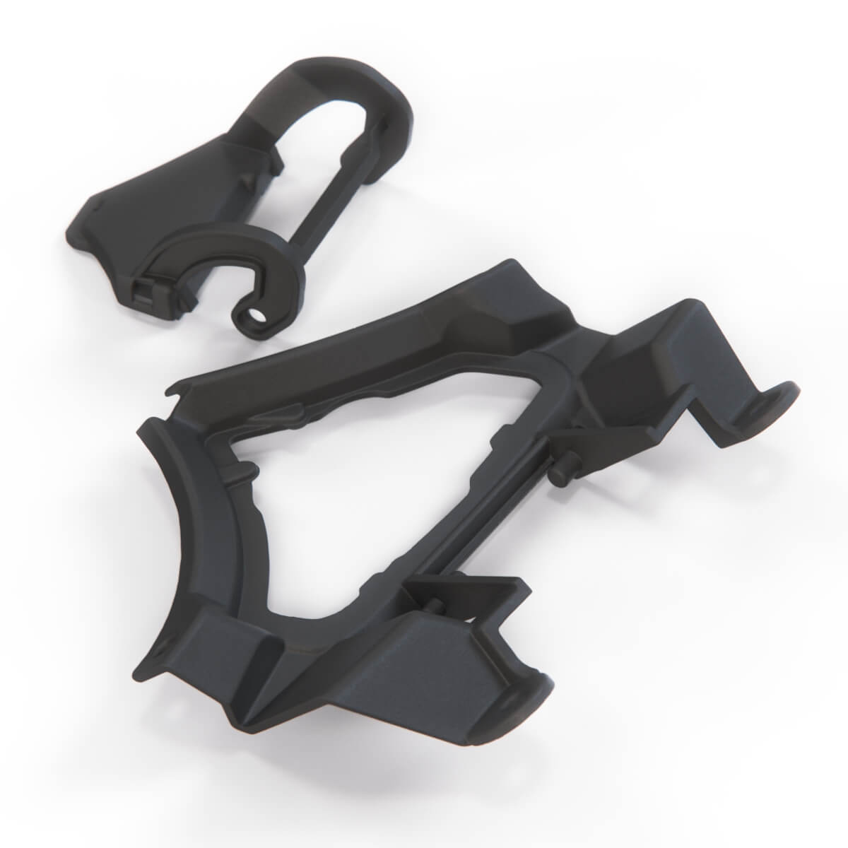 Mercedes SL R230 Headlight Washer Abdeckung Bracket links/rechts schwarz A2308800305 / A2308800405