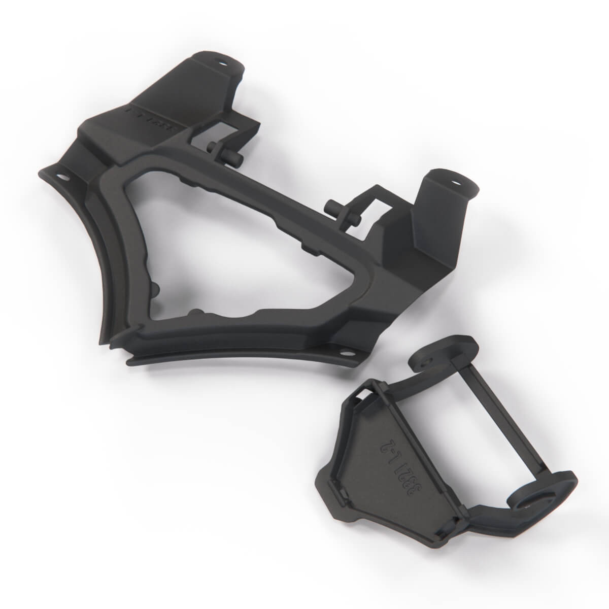 Mercedes SL R230 Headlight Washer Abdeckung Bracket links/rechts schwarz A2308800305 / A2308800405