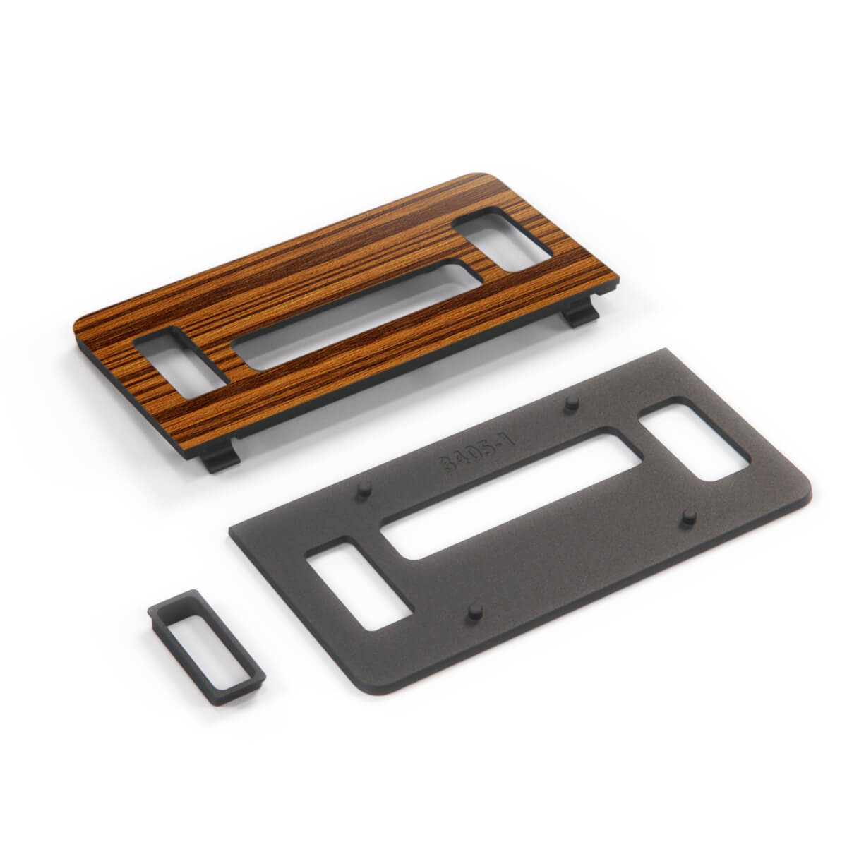 Mercedes W123 Climate Control Wooden Panel Verkleidung Zebrano / Walnut A1236803607 / A1236831525