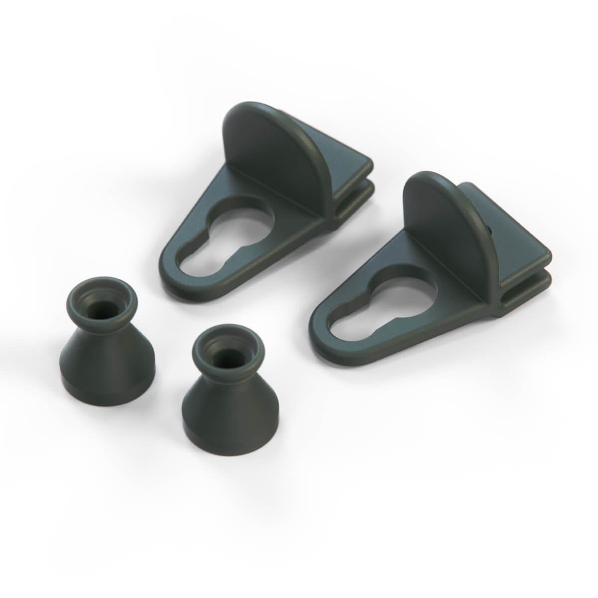Mercedes W123 Rear Window Sun Shade Hook Set Repair Kit