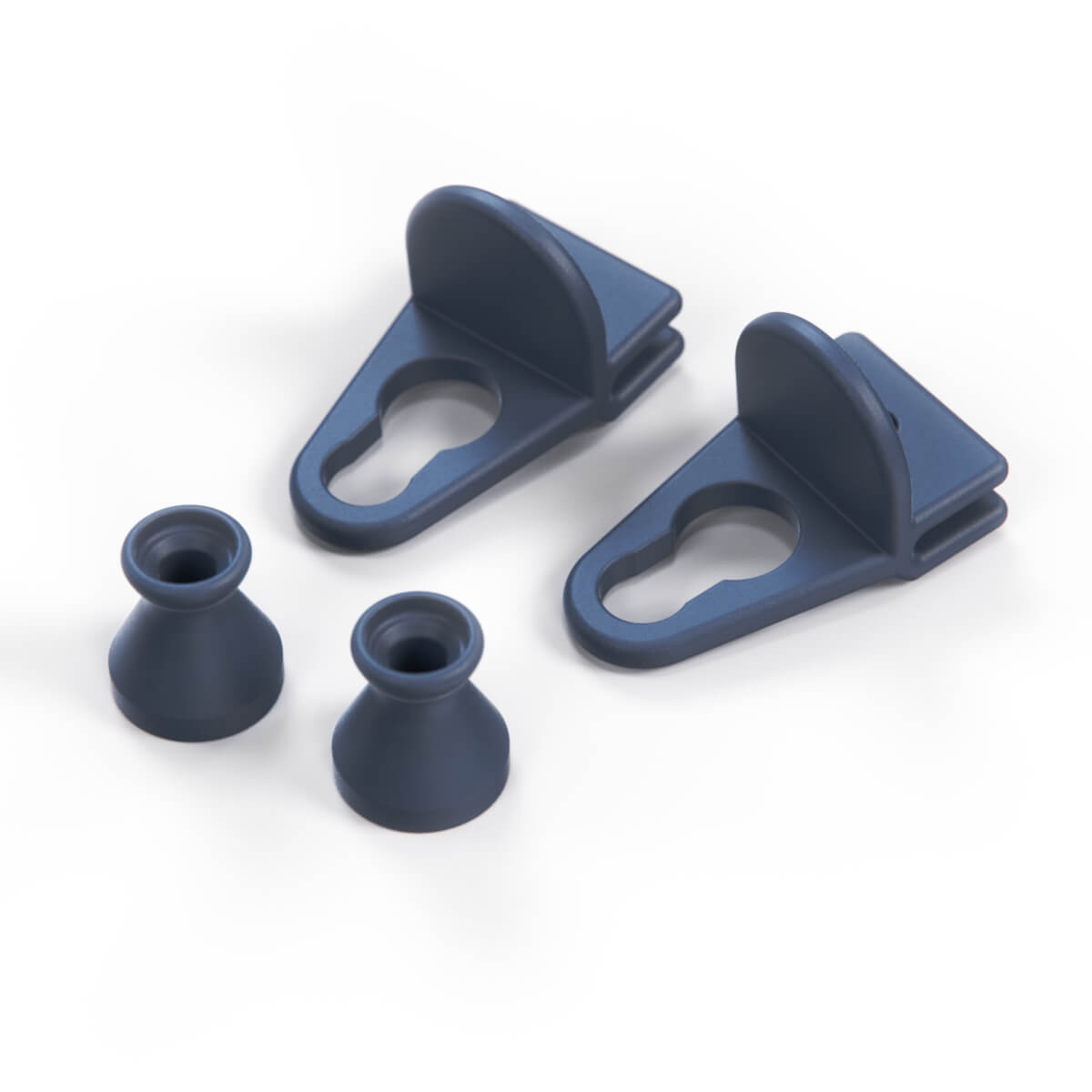Mercedes W123 Rear Window Sun Shade Hook Set Repair Kit