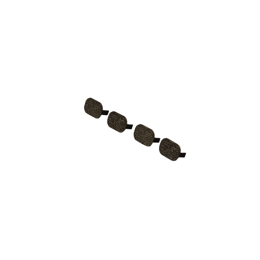 Mercedes W123 W123 Screw Cap Verkleidung Under Dash Kick Panel (4 pieces)