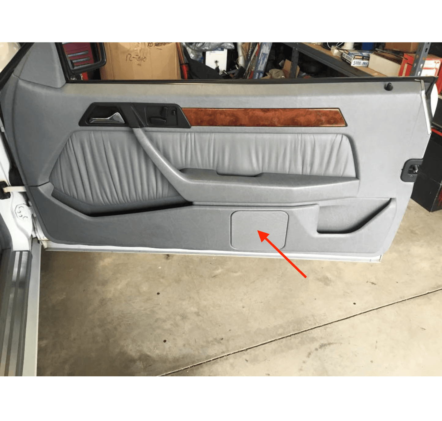 Mercedes W124 Active Bass System Door Panel Speaker Abdeckung A1248202512