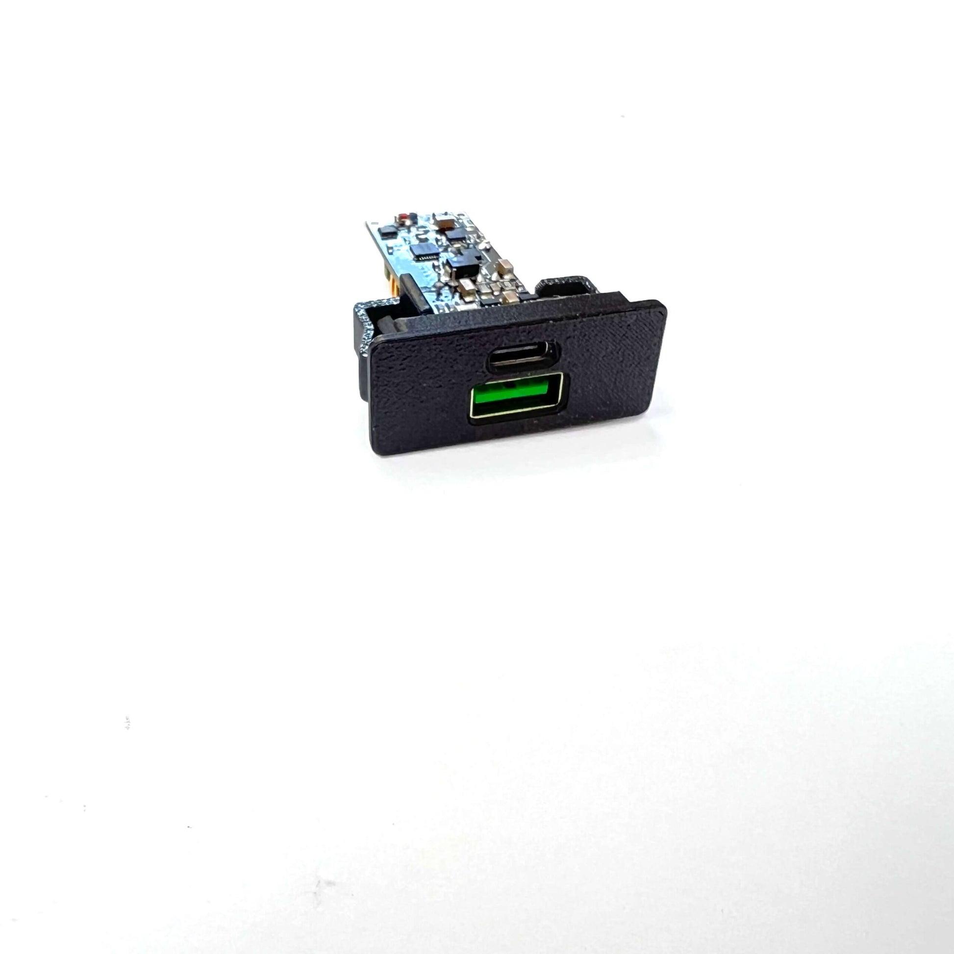 Mercedes W124 / W201 Center Console Switch Blank With USB Charger