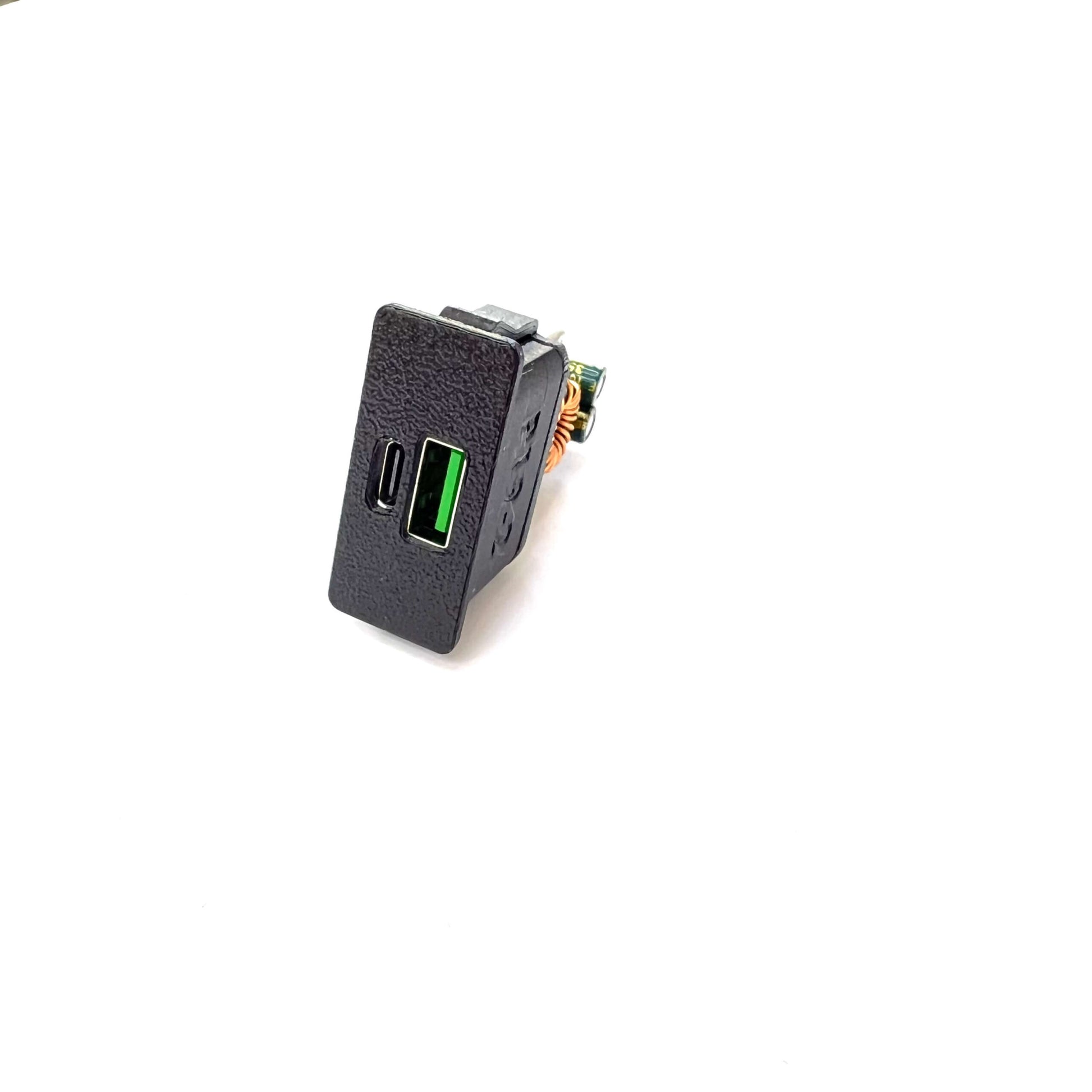 Mercedes W124 / W201 Center Console Switch Blank With USB Charger