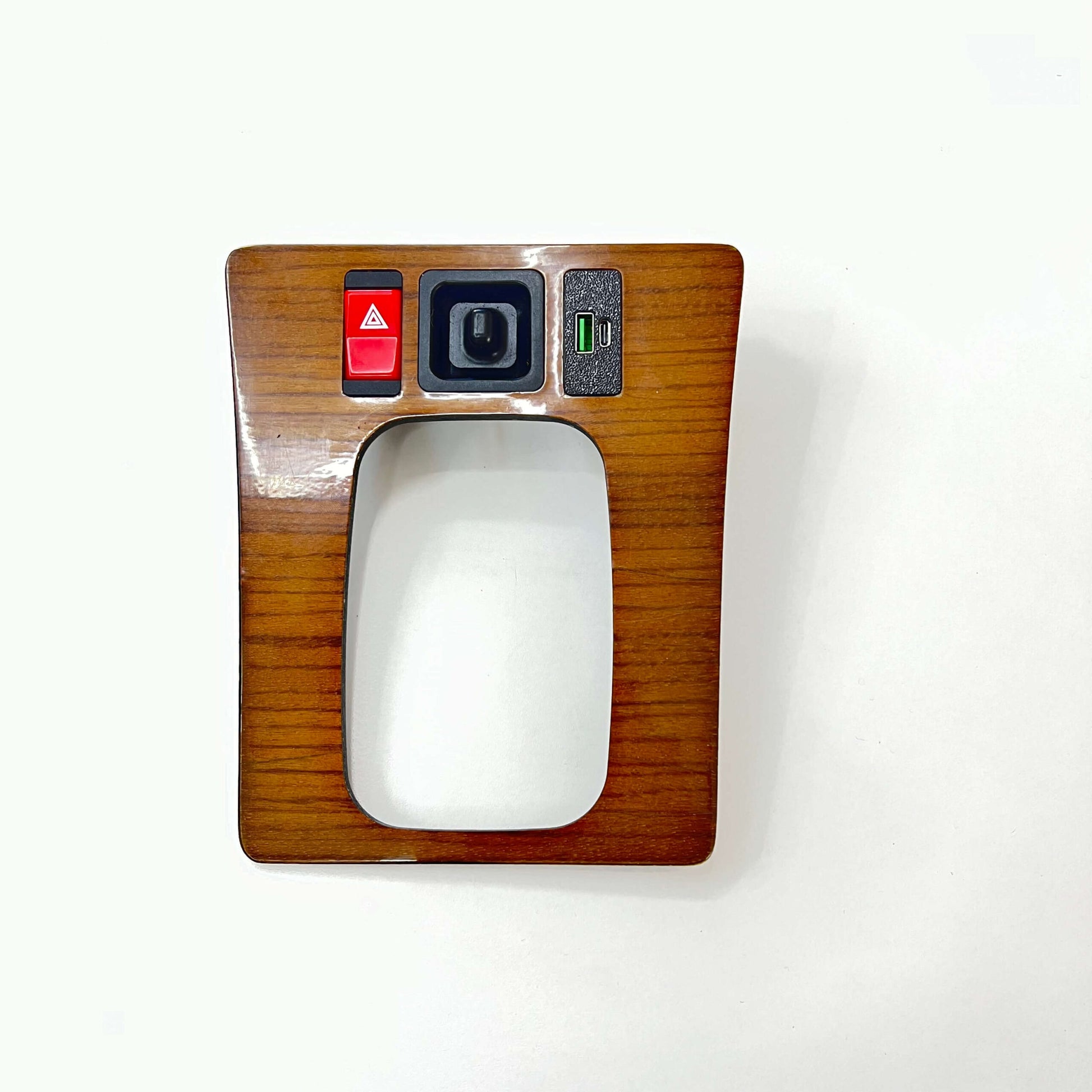 Mercedes W124 / W201 Center Console Switch Blank With USB Charger