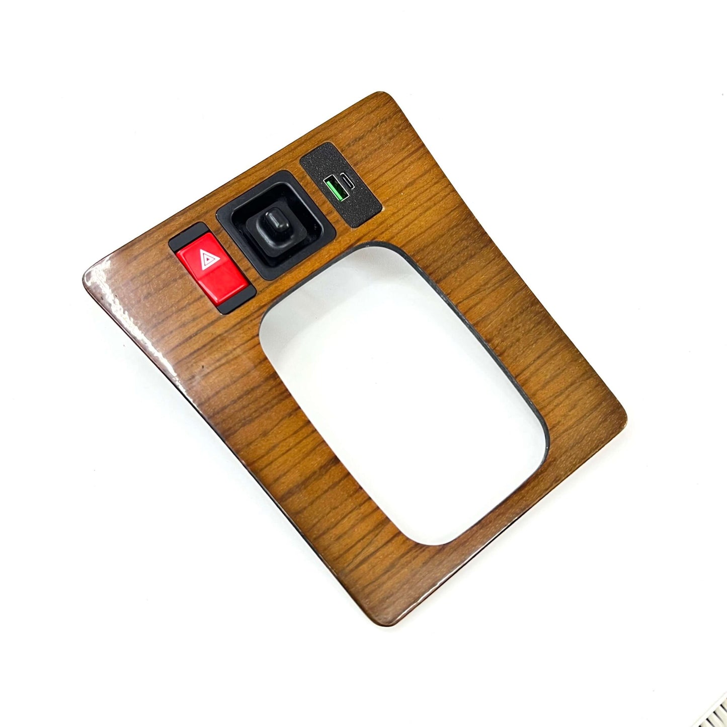 Mercedes W124 / W201 Center Console Switch Blank With USB Charger