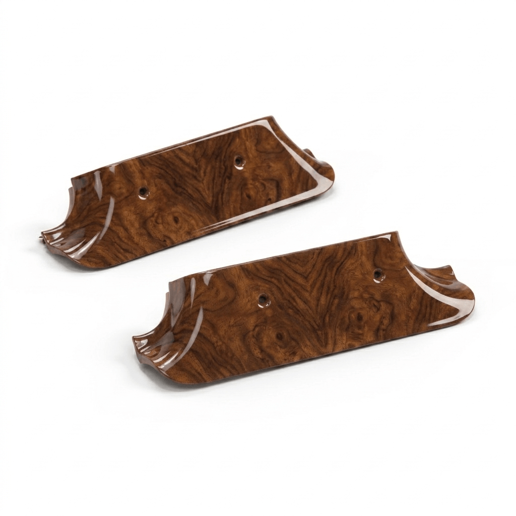 Mercedes W126 B-Pillar Lower Wooden Verkleidung Abdeckungs Set Of 2 4 Wood Types A1266920122 / A1266920222