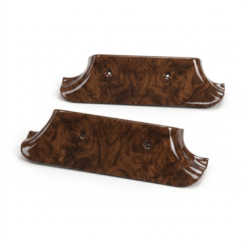 Mercedes W126 B-Pillar Lower Wooden Verkleidung Abdeckungs Set Of 2 4 Wood Types A1266920122 / A1266920222