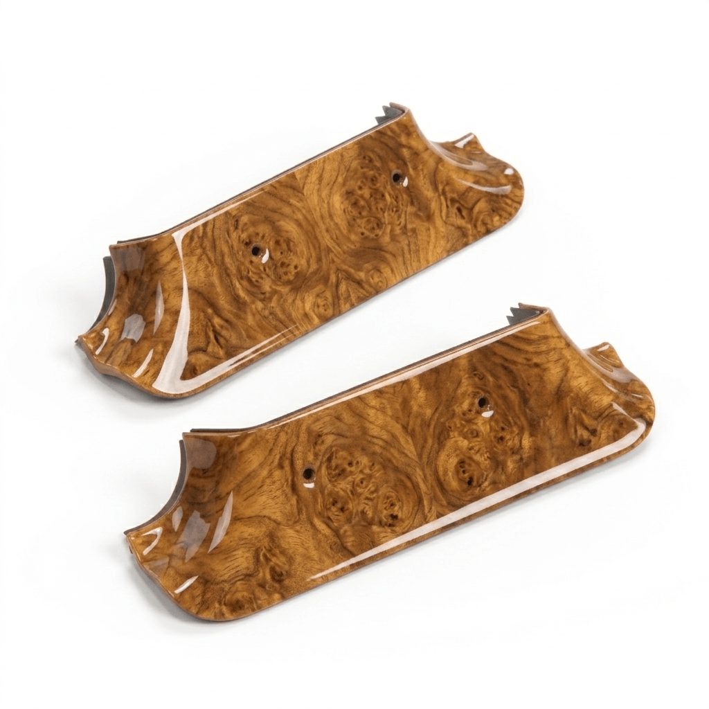 Mercedes W126 B-Pillar Lower Wooden Verkleidung Abdeckungs Set Of 2 4 Wood Types A1266920122 / A1266920222