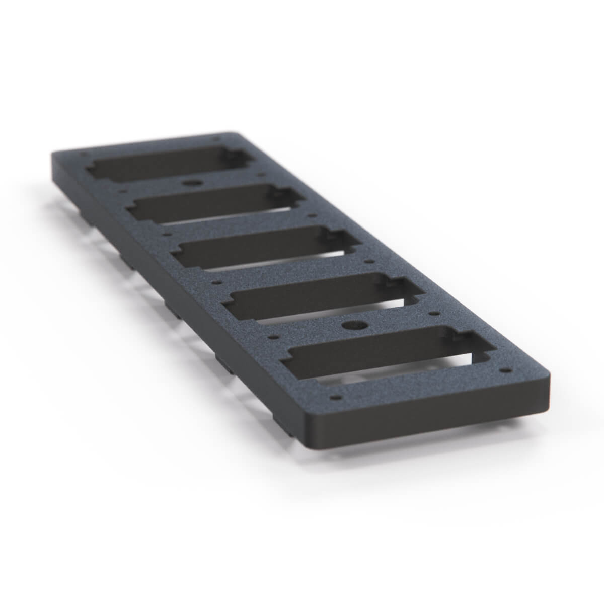 Mercedes W126 Center Console Coin Tray Panel Attachment Bracket schwarz A1266802052