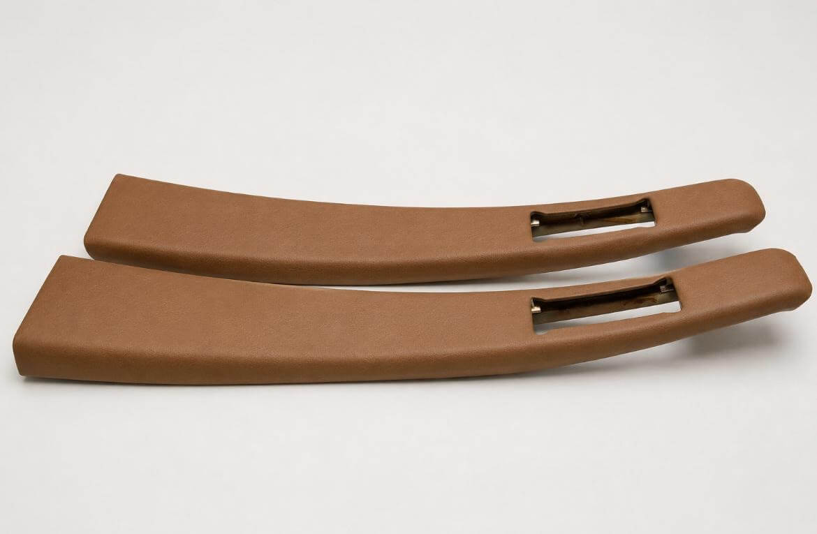 Mercedes W126 Pre-Cut Leather Abdeckung For B-Pillar Verkleidung Restoration Set Of 2 Left + Right
