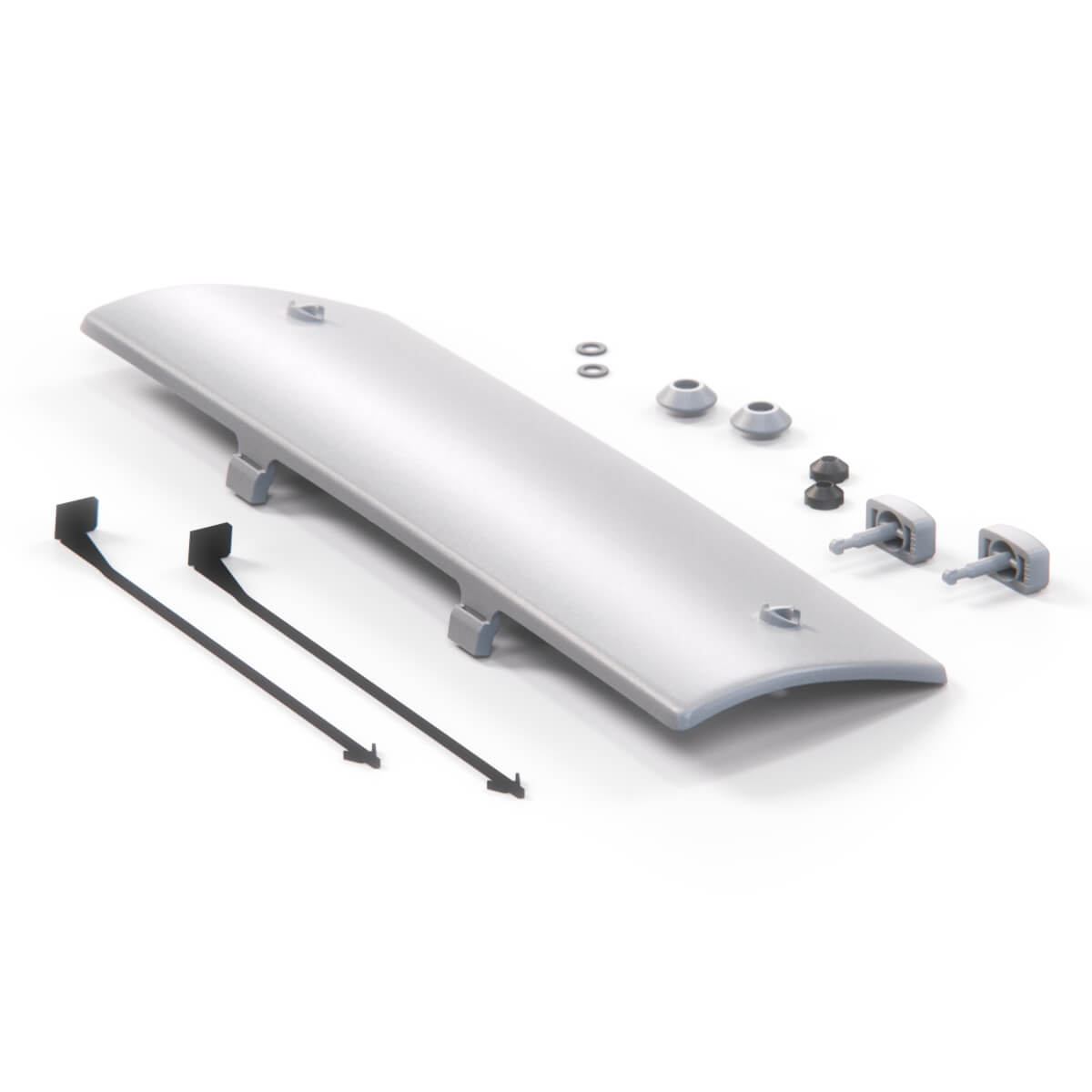 Mercedes W140 Rear Bumper Trailer Hitch Abdeckung Verkleidung Primed A1408800024