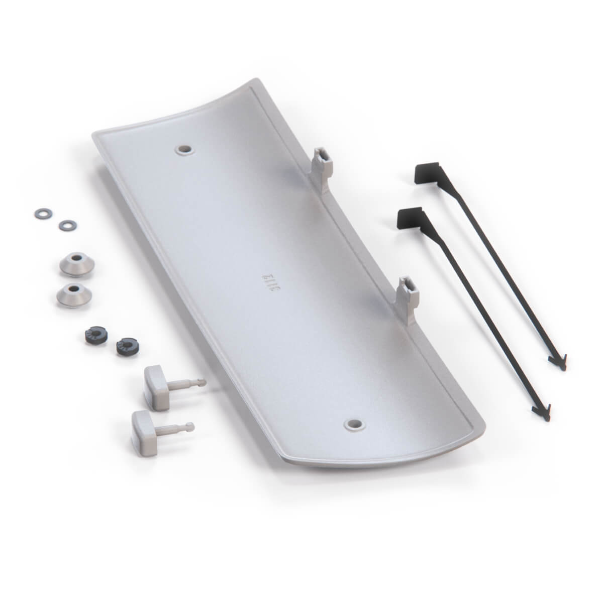 Mercedes W140 Rear Bumper Trailer Hitch Abdeckung Verkleidung Primed A1408800024