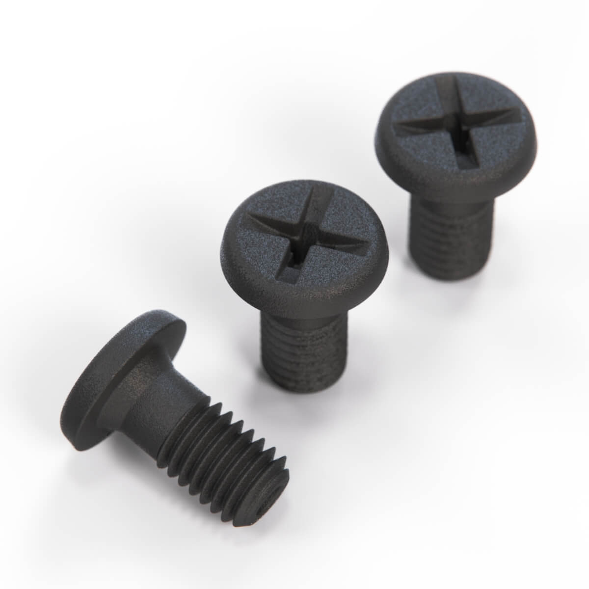 Mercedes W140 / W201 Cosworth Spark Plug Abdeckung Mounting Screw Set Of 3 schwarz A1021590171