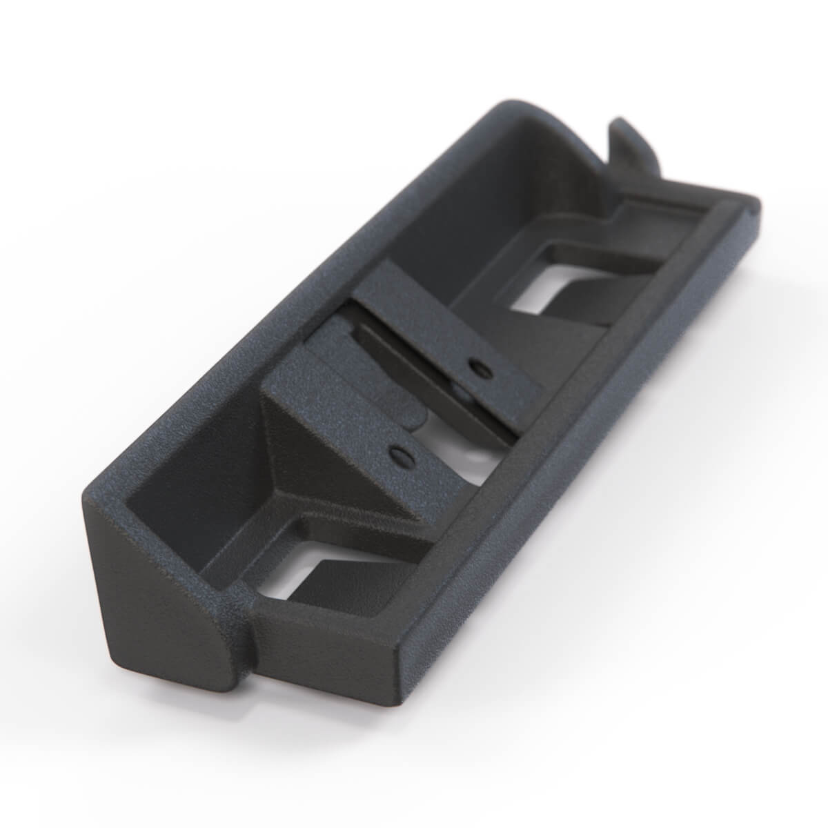 Mercedes W140 / W210 Front Bumper Outside Temperature Sensor Bracket schwarz A1408852414
