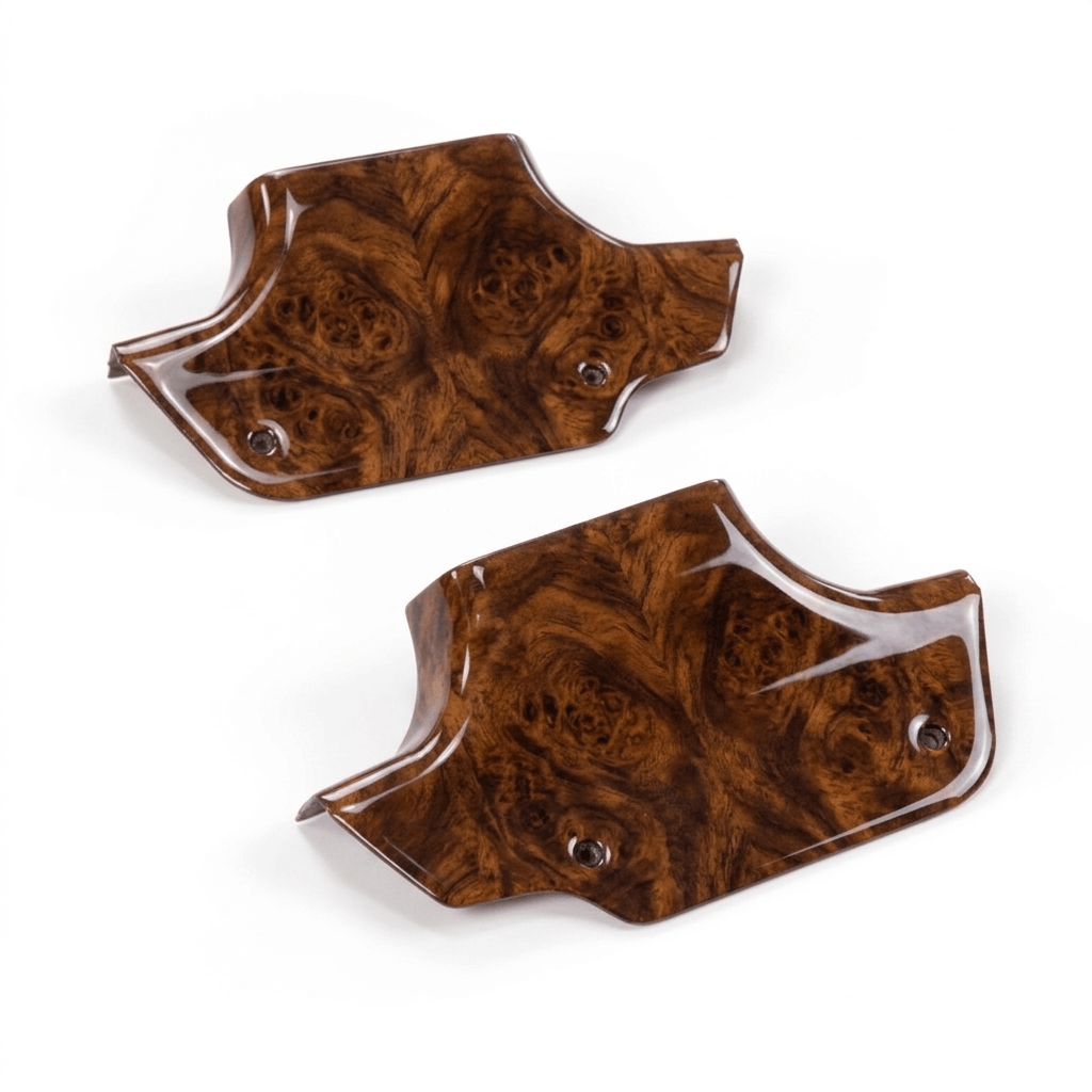 Mercedes W140 Wooden Lower B-Pillar Verkleidung Pair 4 Wood Types A1406920322 / A1406920422