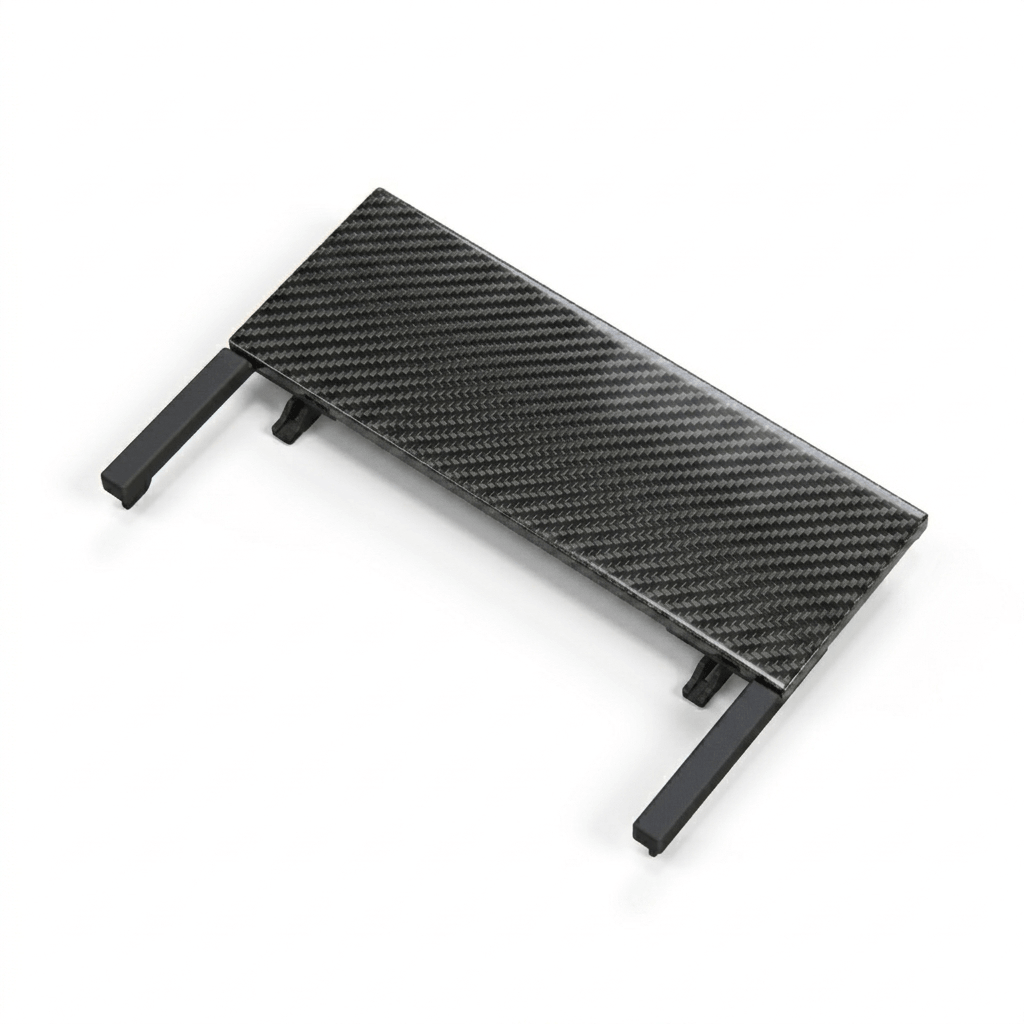 Mercedes W201 Center Console Carbon Blank Panel Verkleidung A2016830024