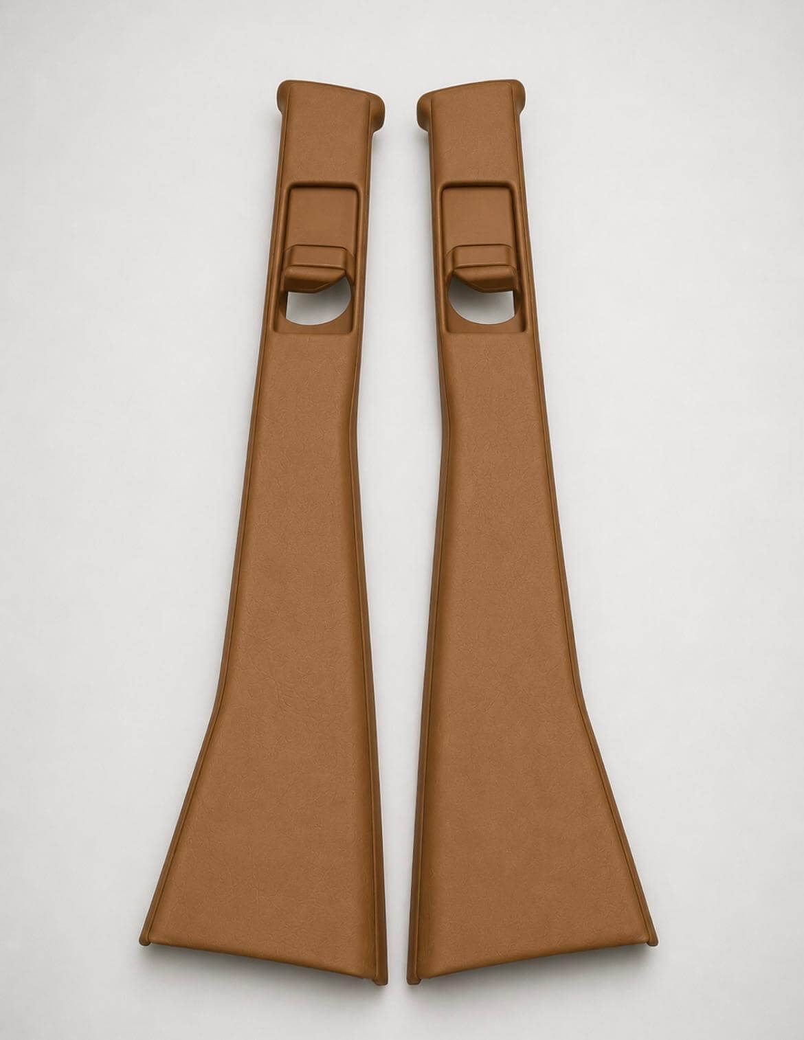 Mercedes W201 Pre-Cut Leather Abdeckung For B-Pillar Verkleidung Restoration Set Of 2 Left + Right