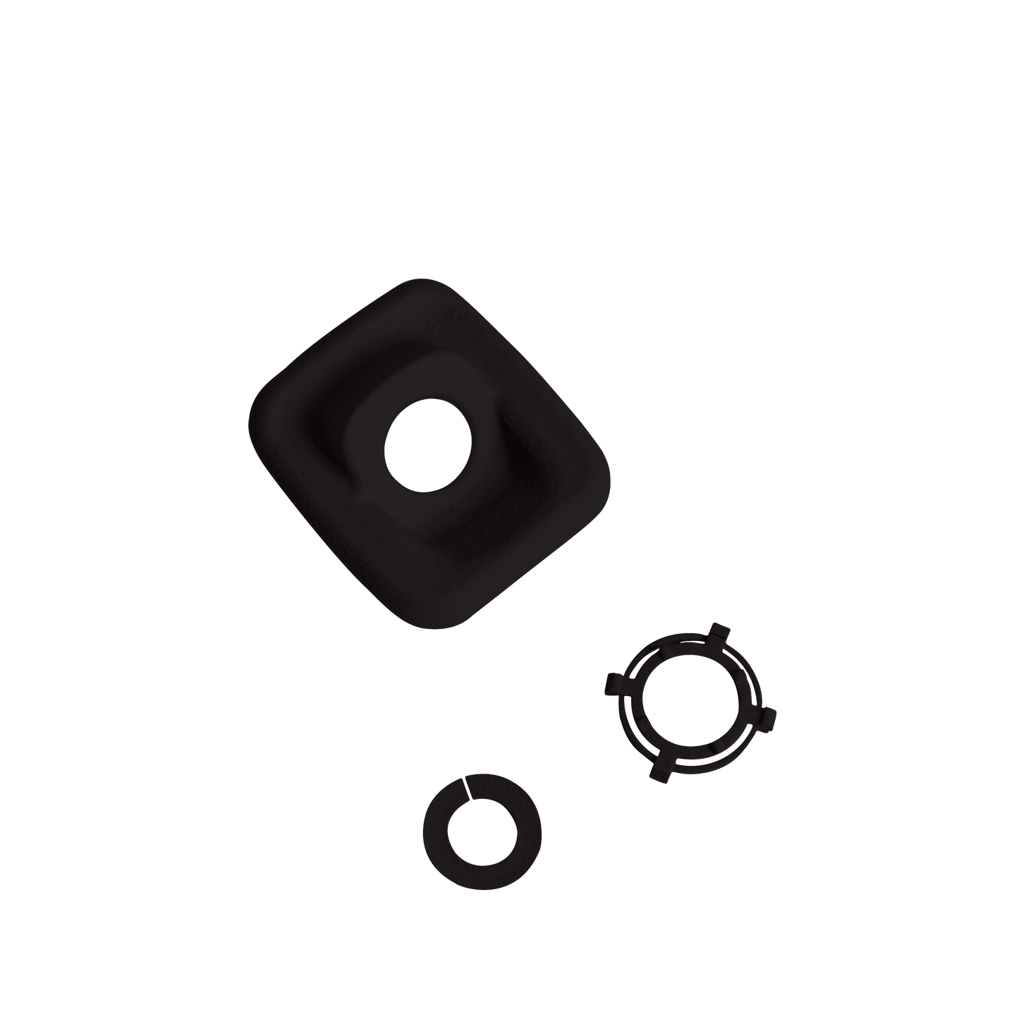Mercedes W124 W124 Rear Headrest Seat Fitting Abdeckung Verkleidung (C124, A124)