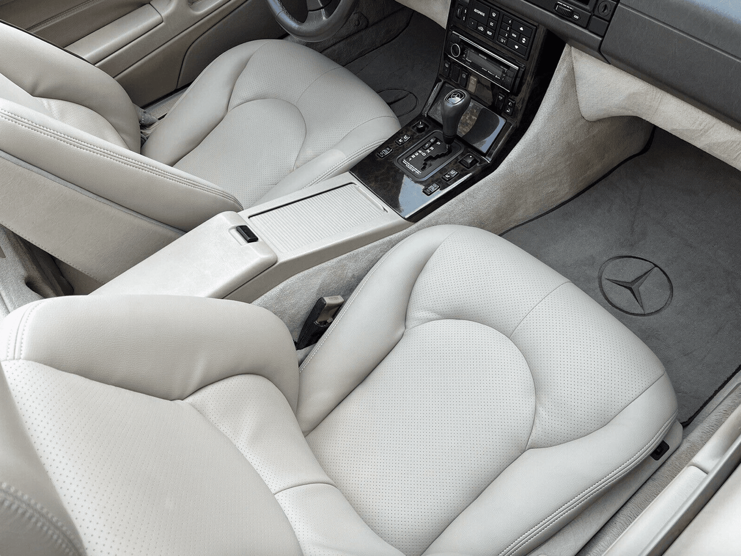 Mercedes SL R129 facelift eco leather seat Abdeckungs set