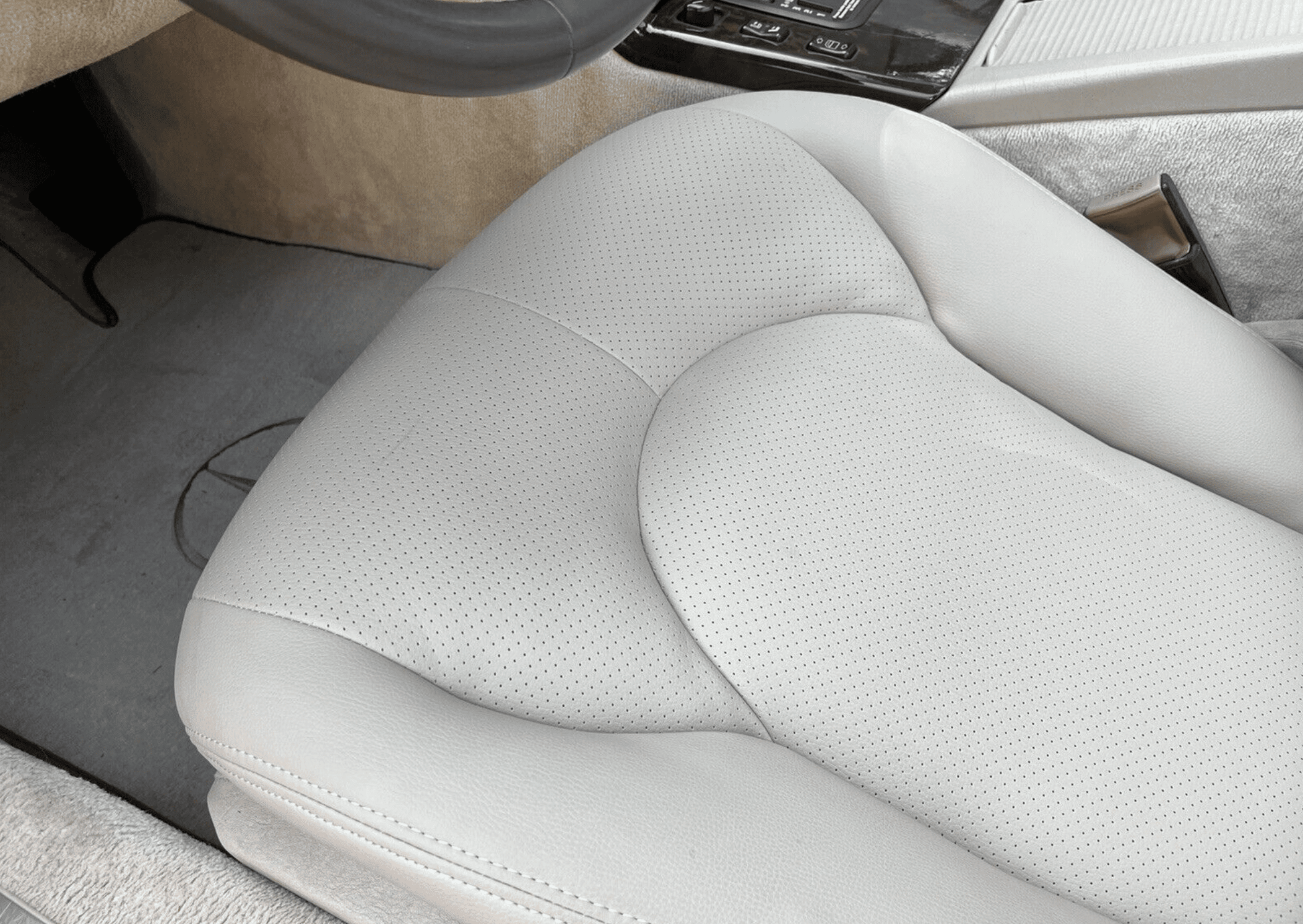 Mercedes SL R129 facelift eco leather seat Abdeckungs set