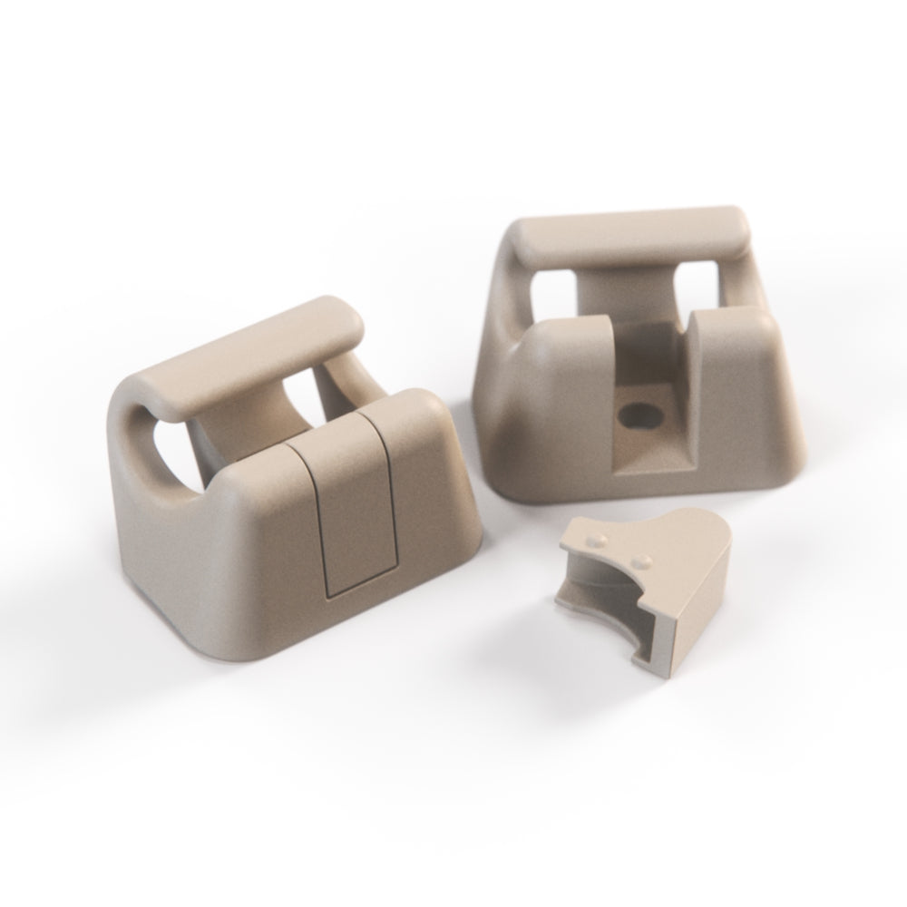 Mercedes W124 A124 Sun visor Verkleidung clip holder complete, Mercedes-benz A124