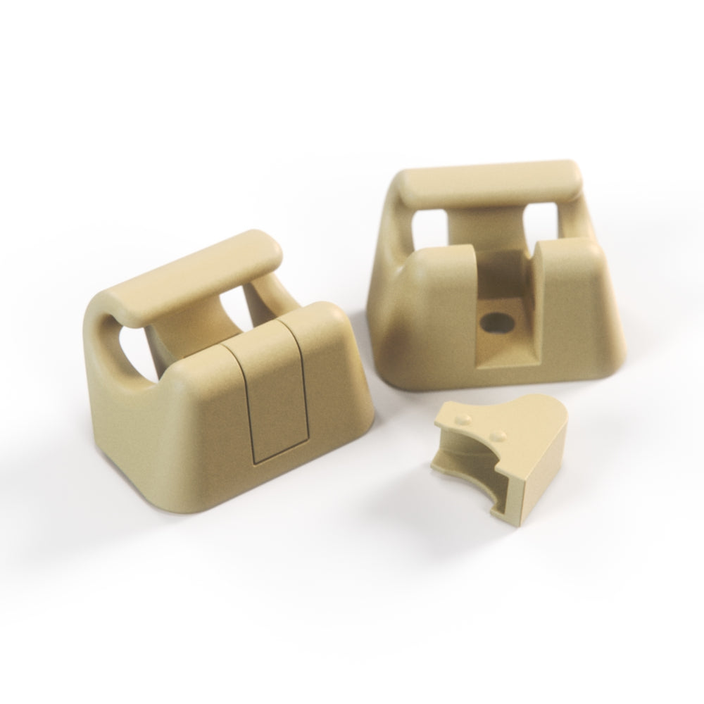 Mercedes W124 A124 Sun visor Verkleidung clip holder complete, Mercedes-benz A124