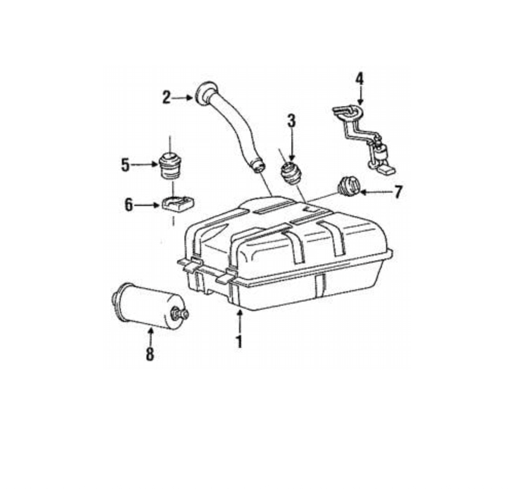 Mercedes W123 / W124 / W201 / R107 Audi / Ferrari / Ford / Mercedes 12V 6.5 Bar Electric Fuel Pump 431906091D / 86FB9350BA /