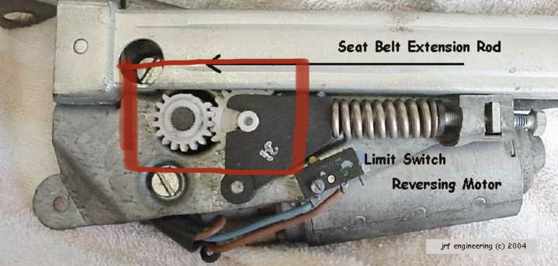 Mercedes W124 / W126 / W140 C126 C124 Sicherheitsgurt-Zuführer Reparatursatz 1248600982 (W126 SEC, W124 Coupe)