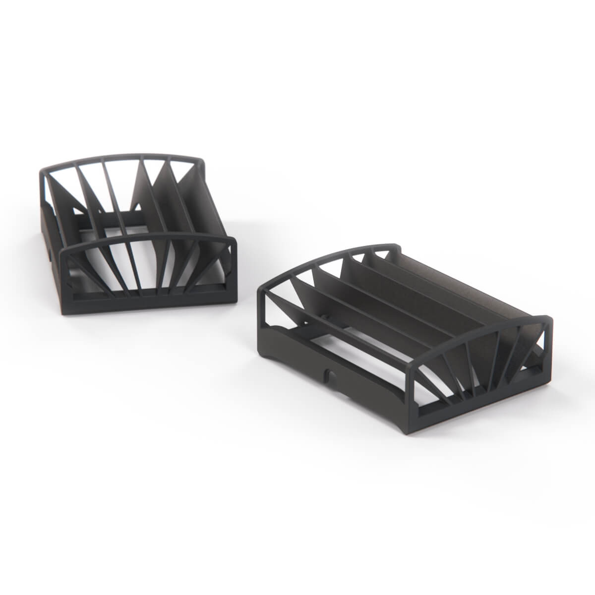 Jaguar E-Type Directional Luftdüse Abdeckung 2er-Set Black BD25734 BD25733
