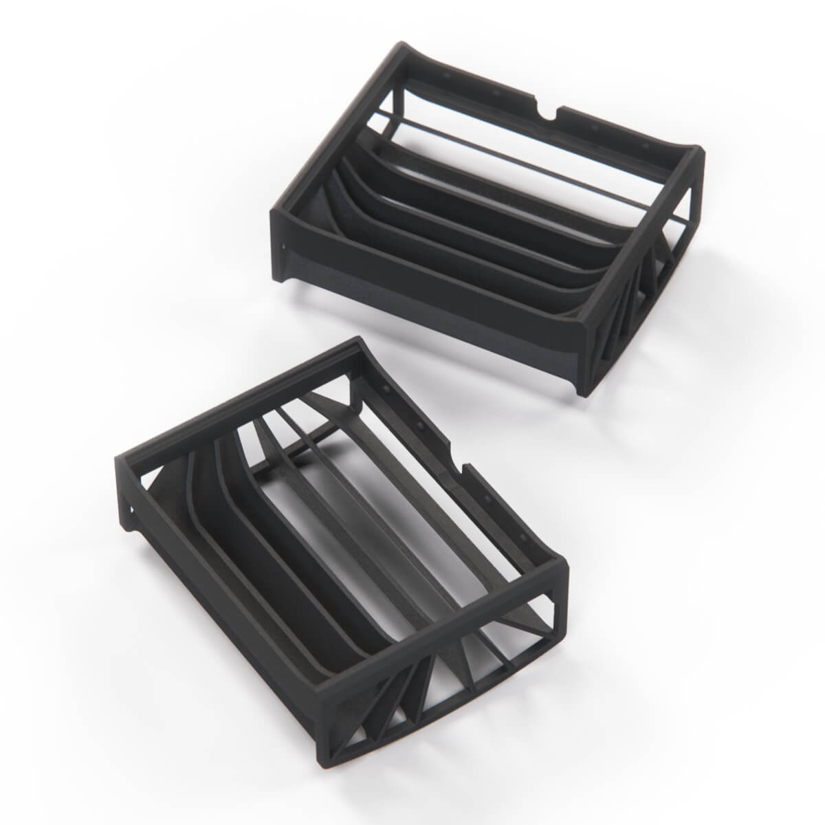 Jaguar E-Type Directional Luftdüse Abdeckung 2er-Set Black BD25734 BD25733