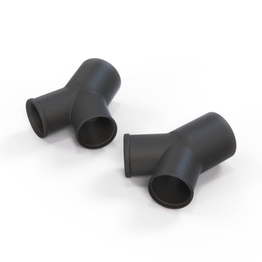 Jaguar E-Type S1 / S2 Armaturenbrett Luftdüse Y Piece 2er-Set Black BD23077 – Standard